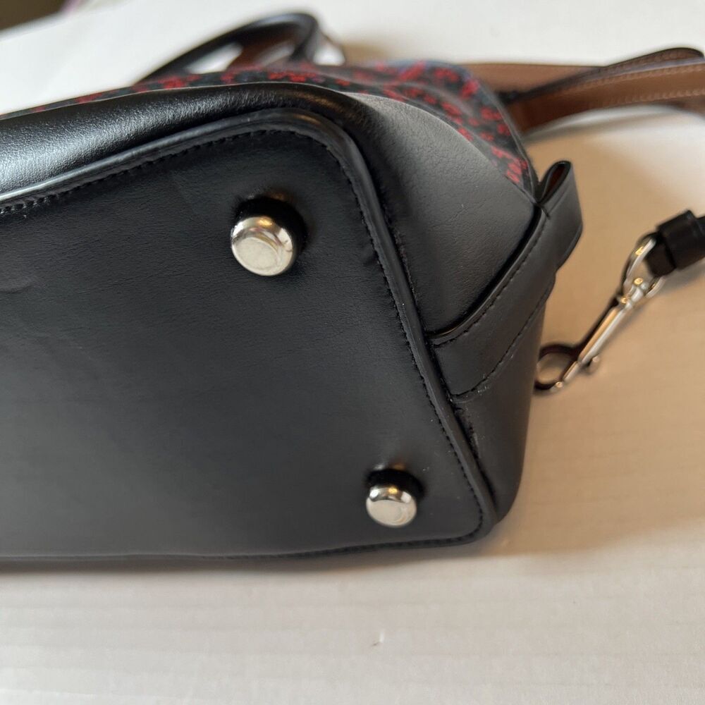 Coach Sierra Black Canvas Handbag Authentic - Picture 8 of 12